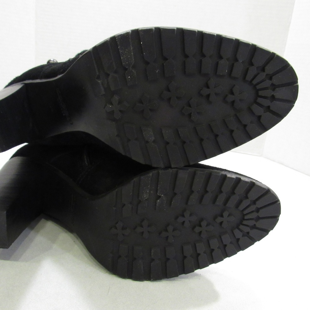 Crown Vintage Hadley Black Suede Boots - Picture 7 of 8